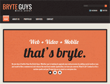 Tablet Screenshot of bryteguys.com